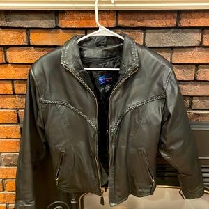 COPY - Leather jacket black